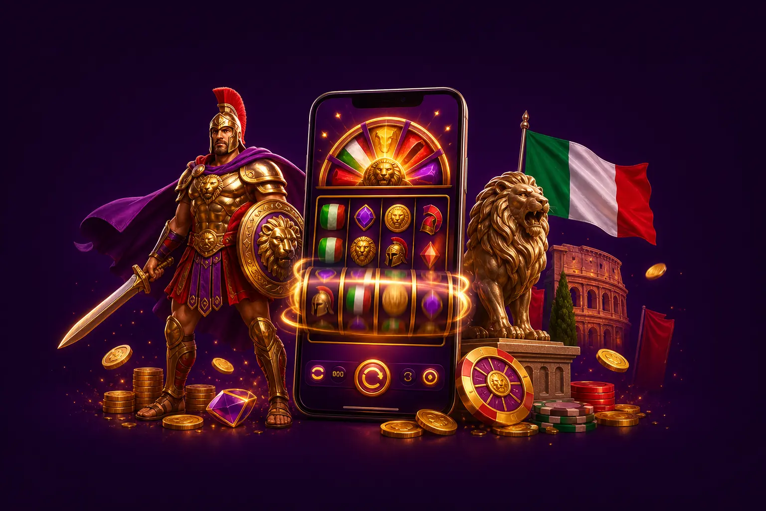App mobile HitnSpin con giri gratis per i giocatori italiani