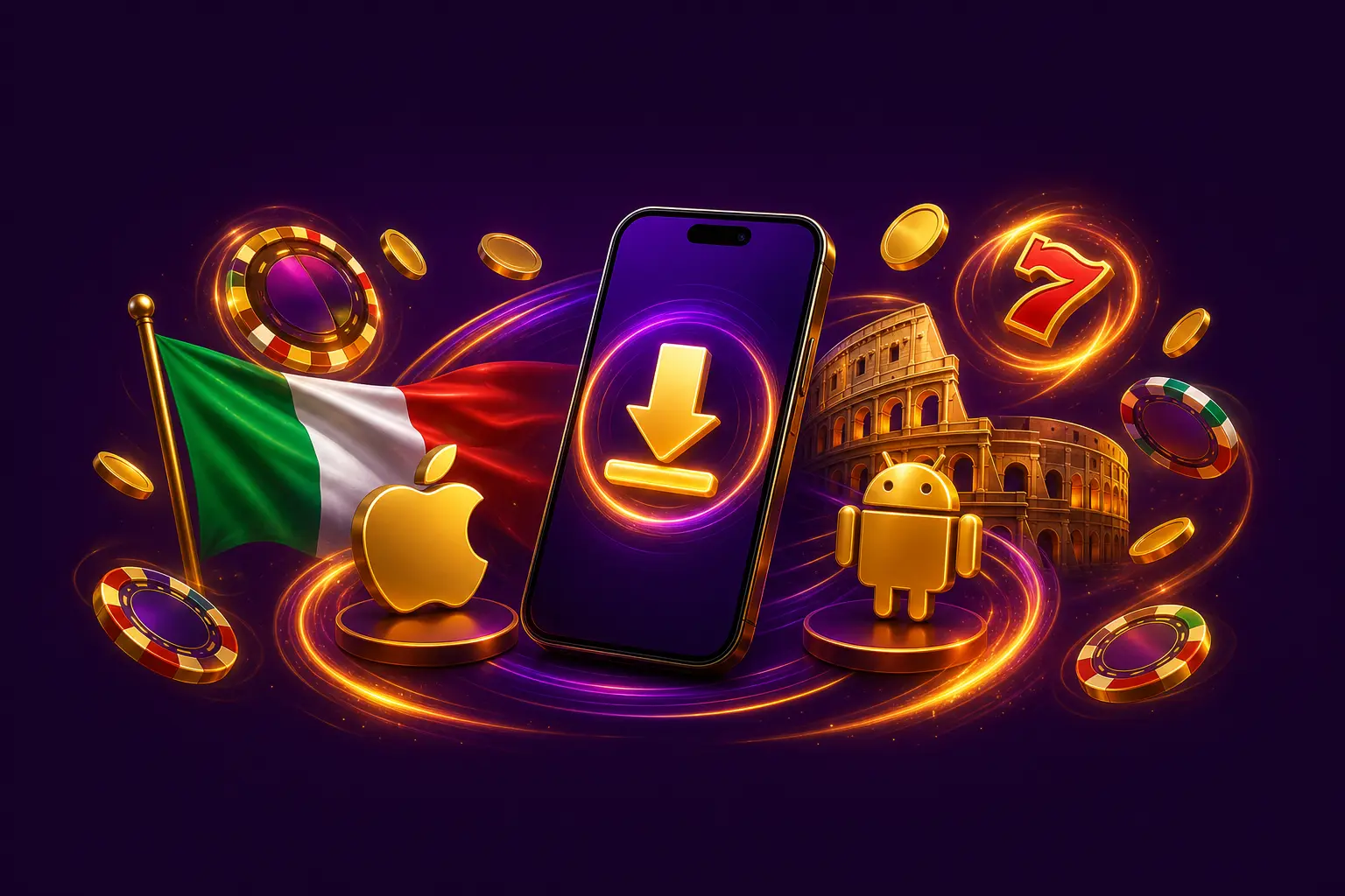 Installazione dell'app HitnSpin su iOS e Android per i giocatori italiani