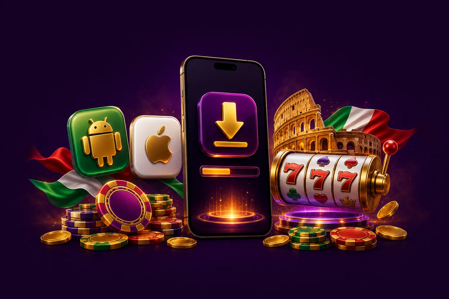 Installazione dell'app mobile HitnSpin su iOS e Android per i giocatori italiani