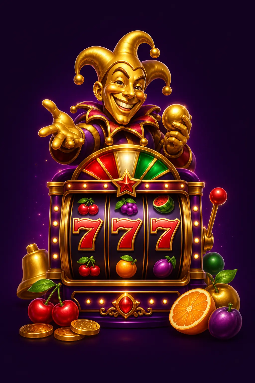 Slot a tema joker e frutta classica su HitnSpin Italia